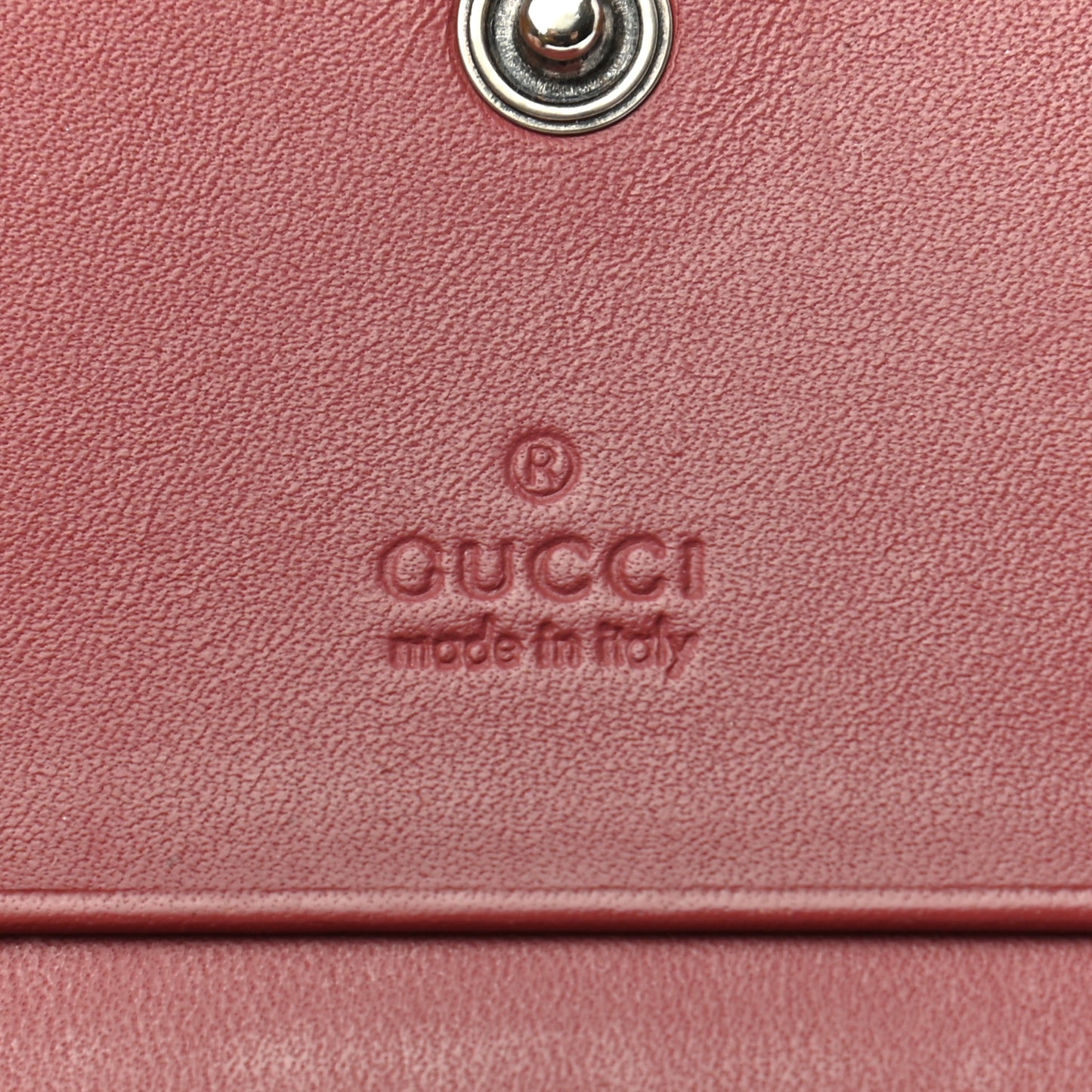 GG Supreme Monogram Blooms Card Case Beige Multicolor Dry Rose