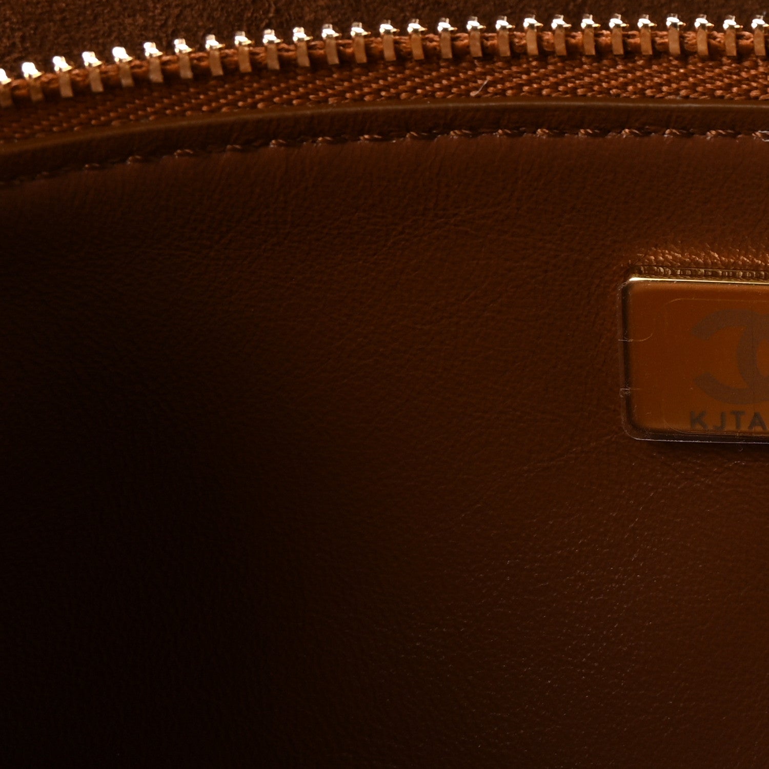 Chanel Suede Calfskin Small Souplissimo Maxi Flap Camel 7 of 10