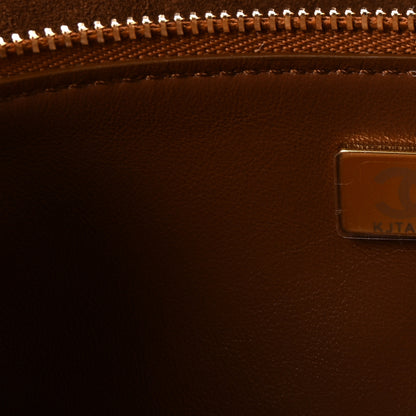 Chanel Suede Calfskin Small Souplissimo Maxi Flap Camel 7 of 10