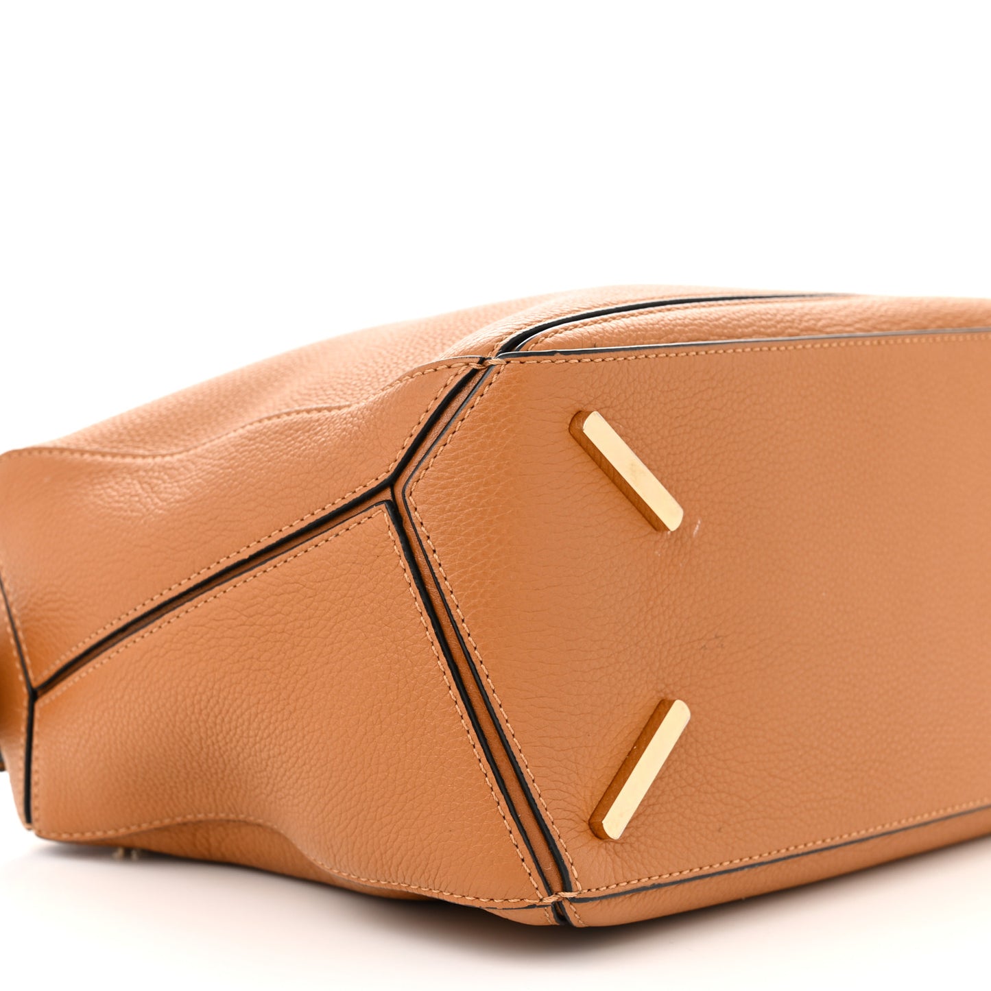 Calfskin Medium Puzzle Bag Tan