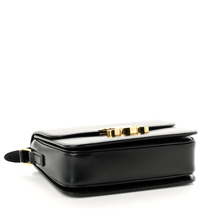 Celine Shiny Calfskin Teen Triomphe Black 4 of 11