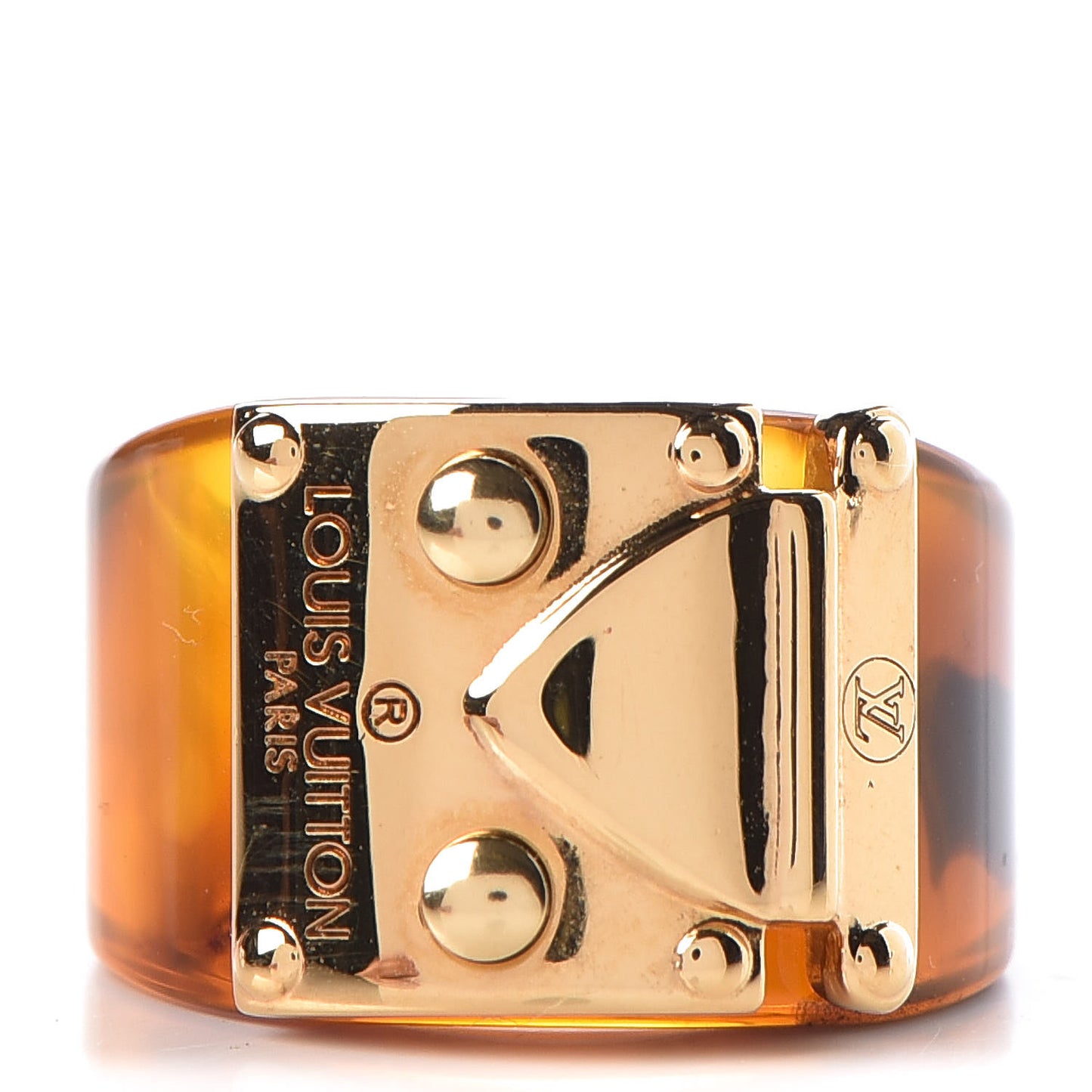 Lock Me Ring M Ecaille
