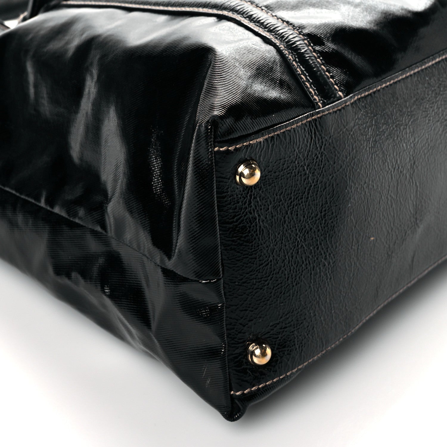 Gucci Dialux Medium Britt Shoulder Bag Black 9 of 10