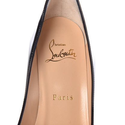 Christian Louboutin Patent Lady Gena 85 Pumps 37 Black 8 of 9