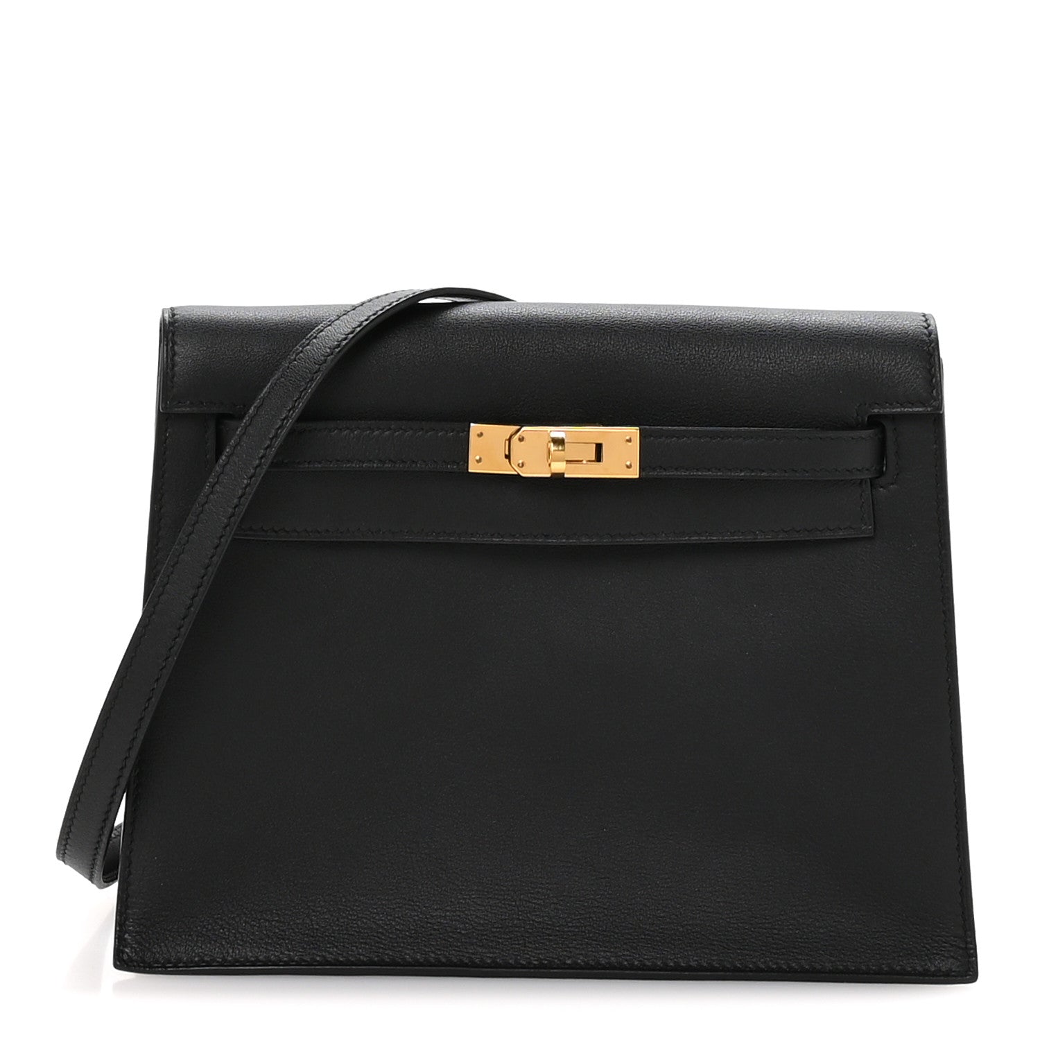 Hermes Swift Kelly Danse II Belt Bag Black 1 of 11
