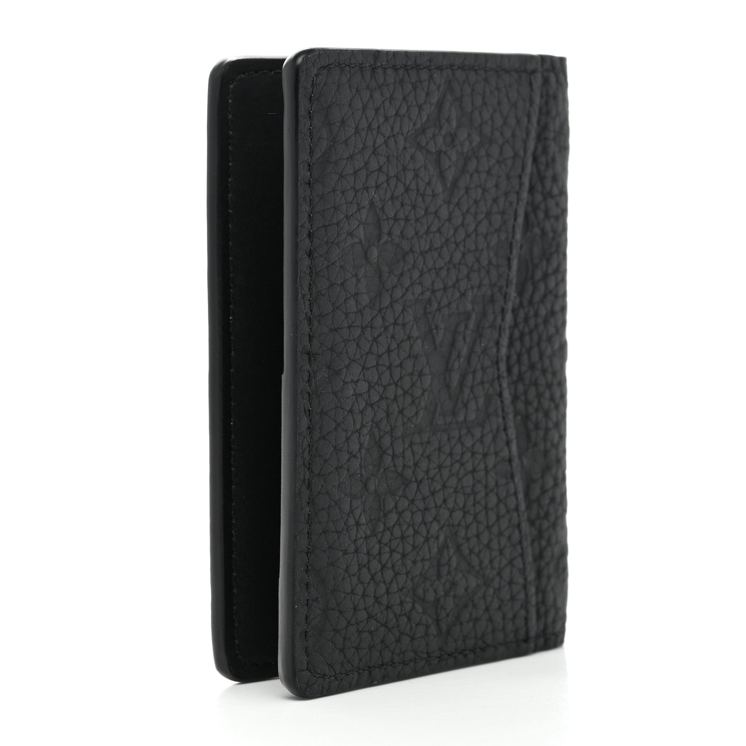 Louis Vuitton Taurillon Monogram Pocket Organizer Black 3 of 6