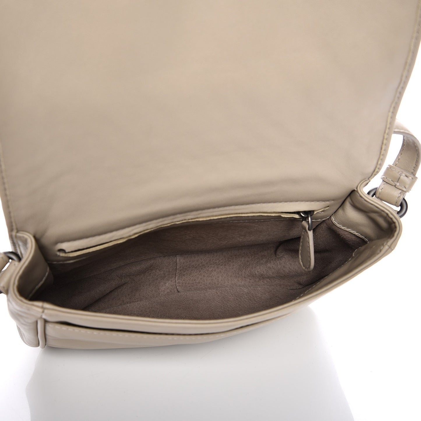 Nappa Intrecciato Messenger Bag Limo