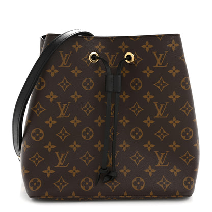 Louis Vuitton Monogram Neonoe MM Black 1 of 11