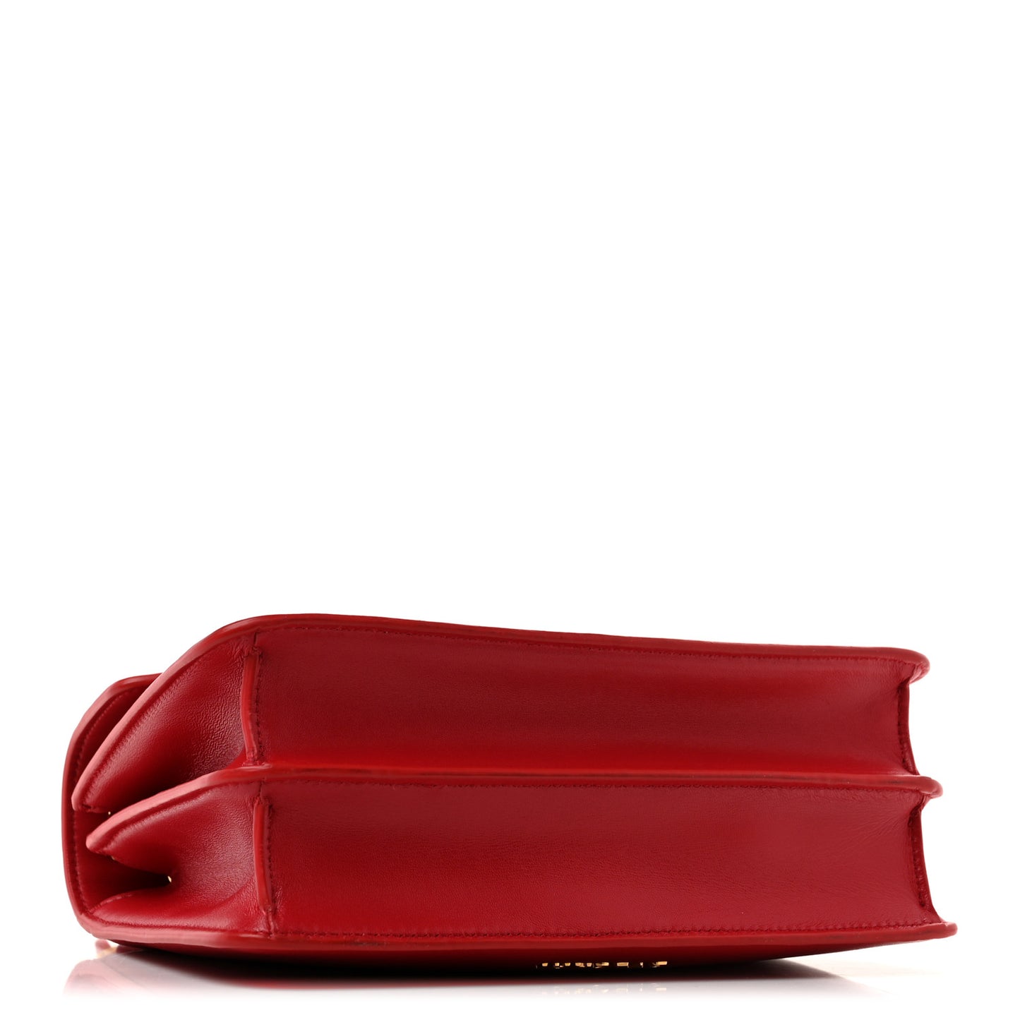Nappa Monochrome Serpenti Forever Large Maxi Chain Crossbody Bag Red