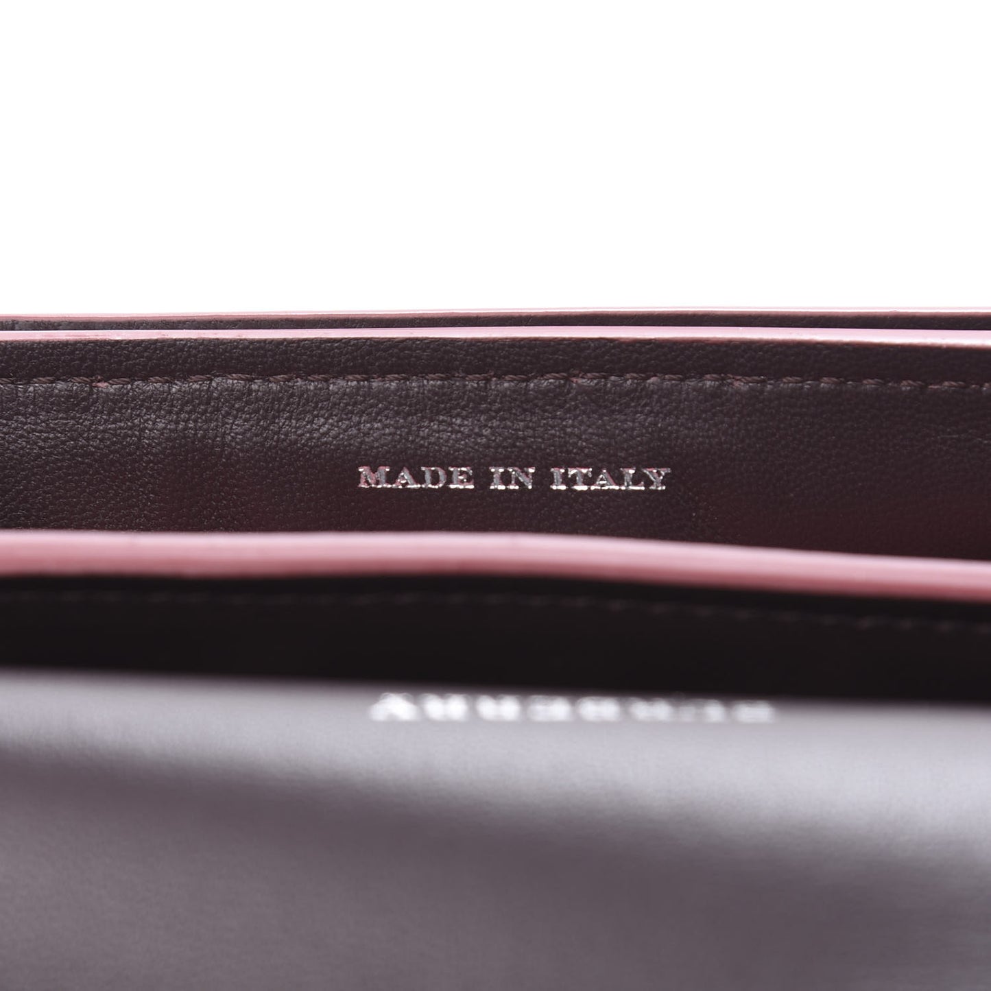 Goatskin Mini D-Ring Bag Bright Coral Pink