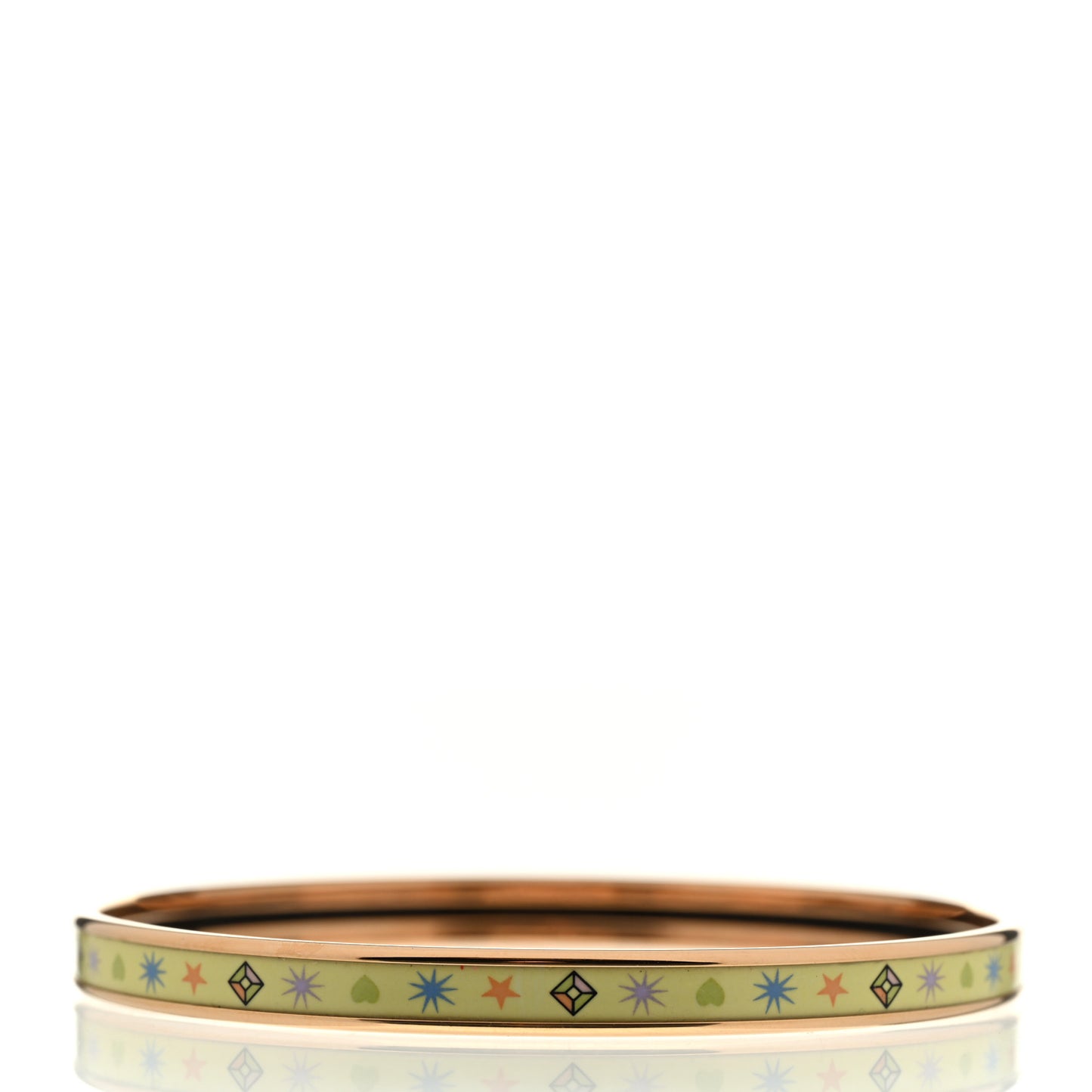 Enamel Printed Chorus Stellarum Extra Narrow Bracelet 70 Hypno