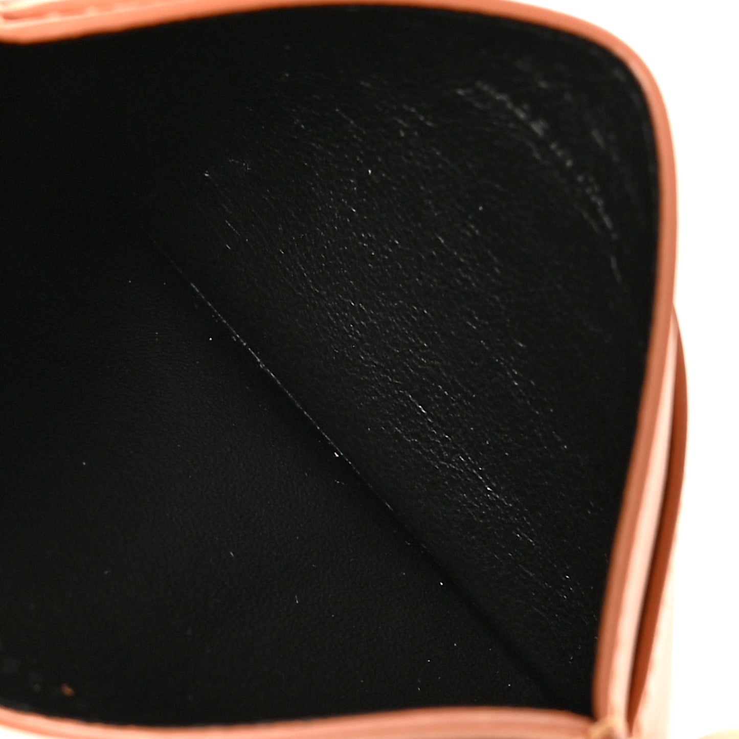 Calfskin Belle De Jour Card Case Blush