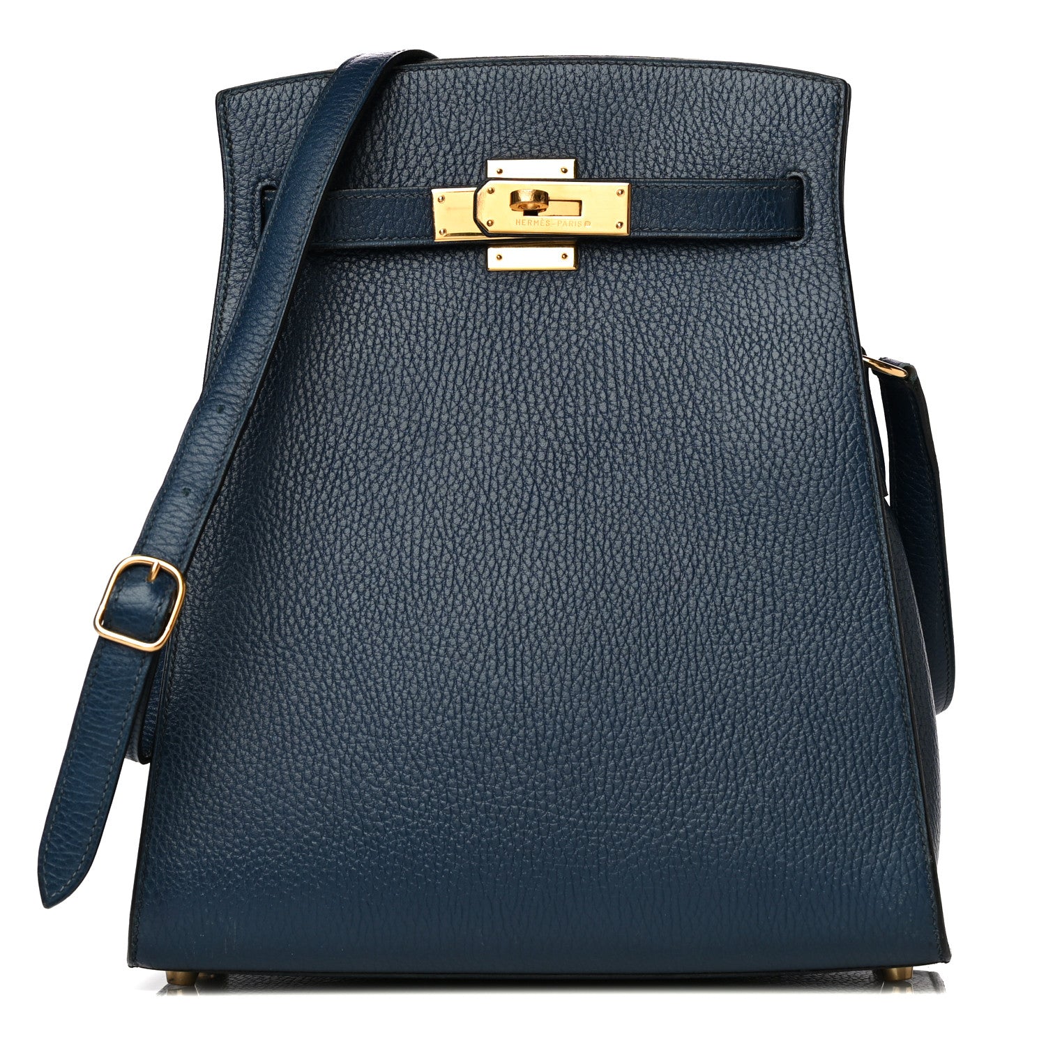 Hermes Ardennes Kelly Sport GM Bleu Marine 1 of 11