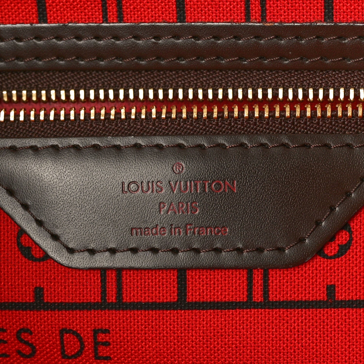 Louis Vuitton Damier Ebene Neverfull PM 6 of 10