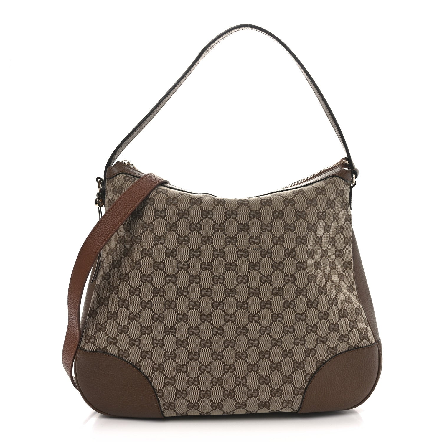 Gucci Soft GG Monogram Large Margaux Hobo Brown 1 of 10