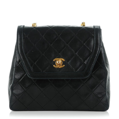 Chanel Lambskin Quilted Small Shoulder Bag Black 1 of 10