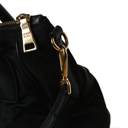 Prada Tessuto Nylon Cervo Shoulder Bag Black 12 of 18