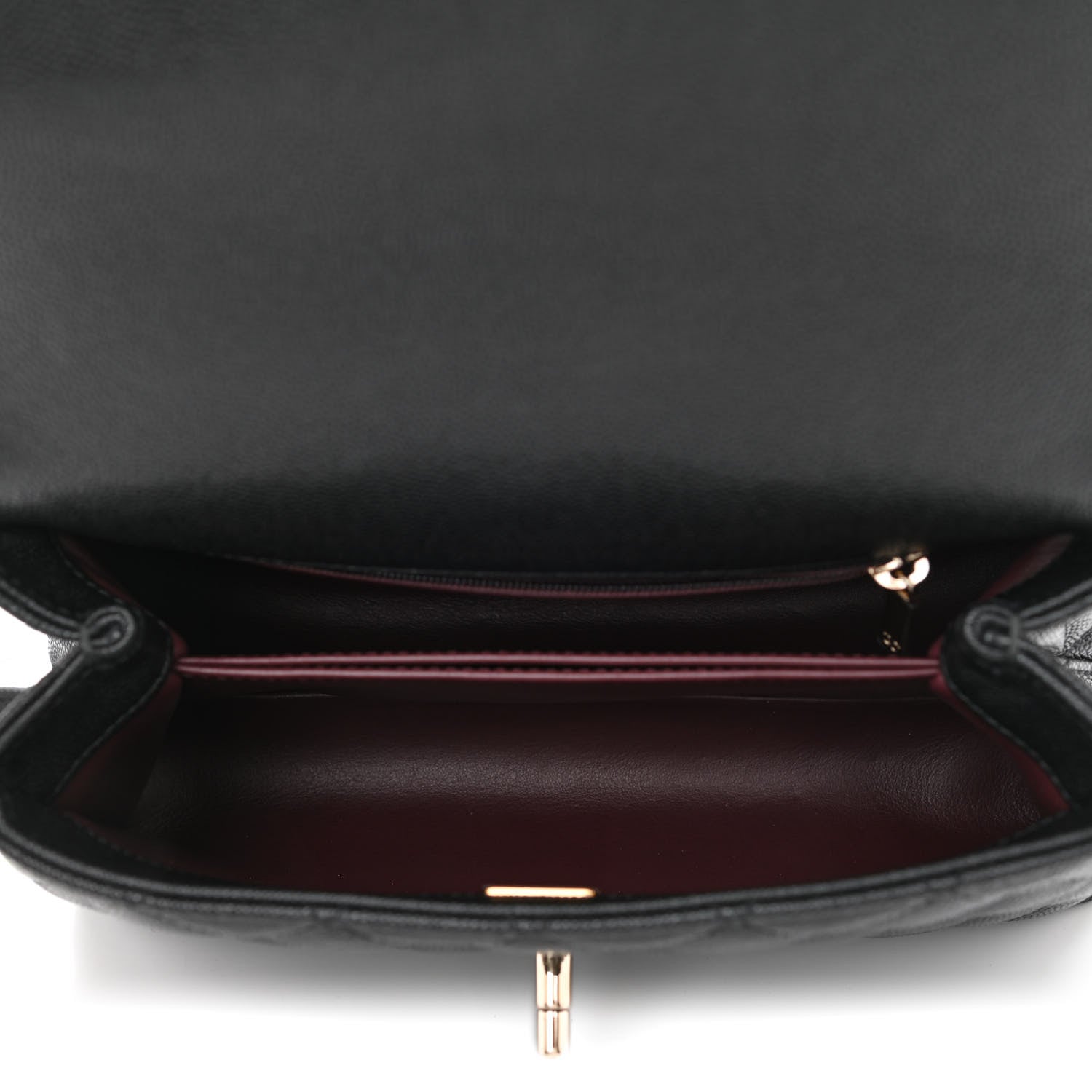 Chanel Caviar Quilted Mini Coco Handle Flap Black 5 of 11
