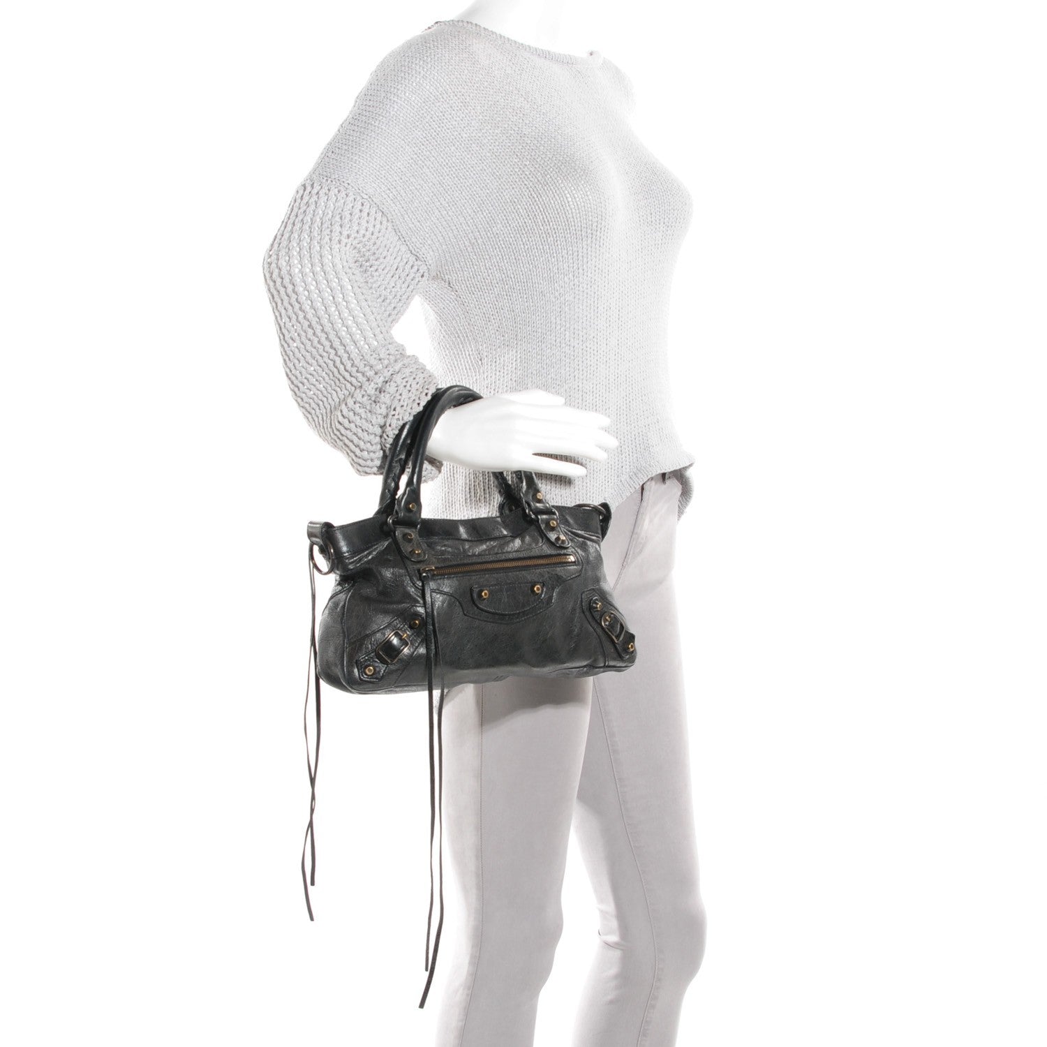 Balenciaga Agneau Classic Hardware First Black 9 of 16