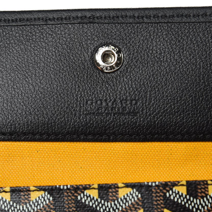Goyard Goyardine Saint Louis Claire Voie GM Black Yellow 7 of 9