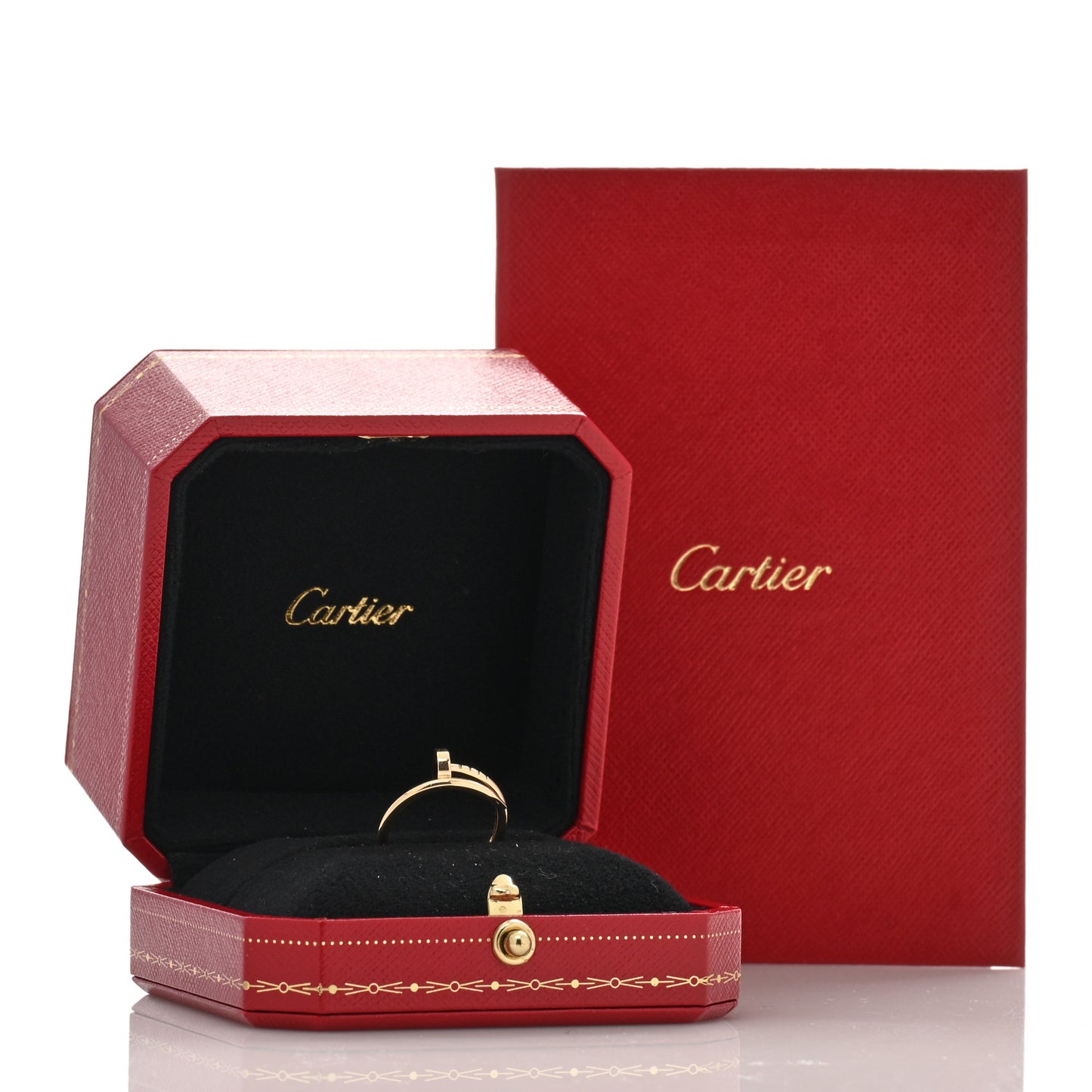 18K Yellow Gold Small Juste Un Clou Ring 49 5