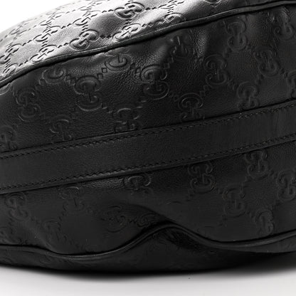 Gucci Guccissima Medium GG Twins Hobo Black 9 of 13