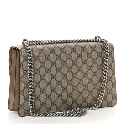Gucci GG Supreme Monogram Small Dionysus Shoulder Bag Taupe 3 of 9