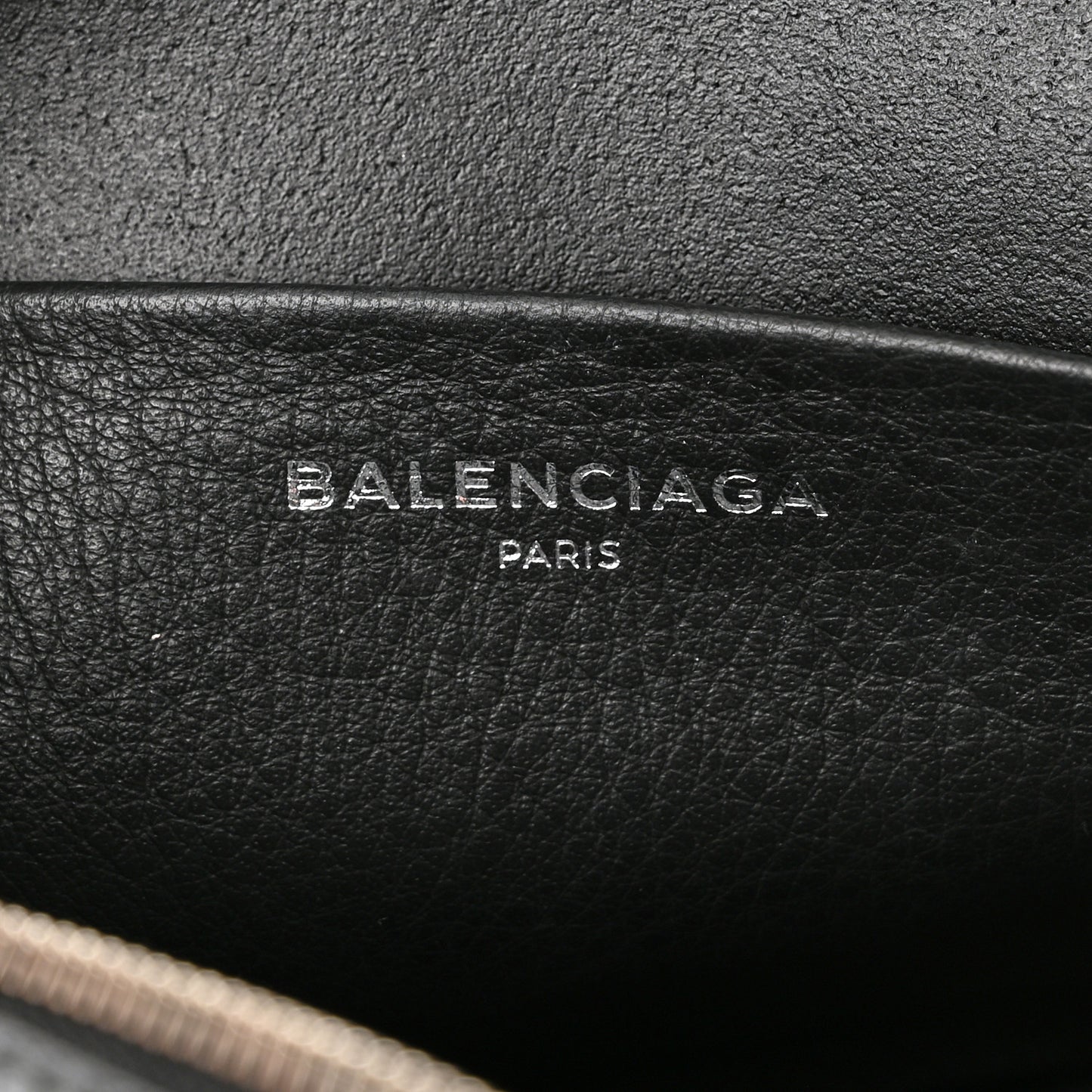 Calfskin Logo XS Everyday Camera Bag Black