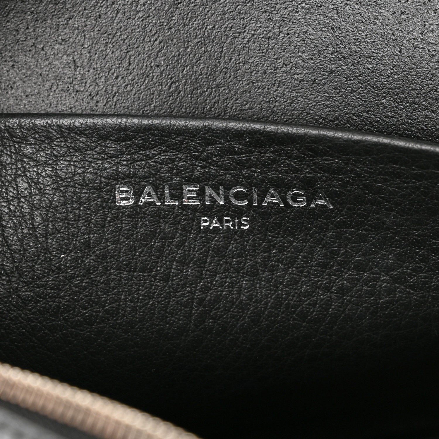 Balenciaga Calfskin Logo XS Everyday Camera Bag Black 5 of 10