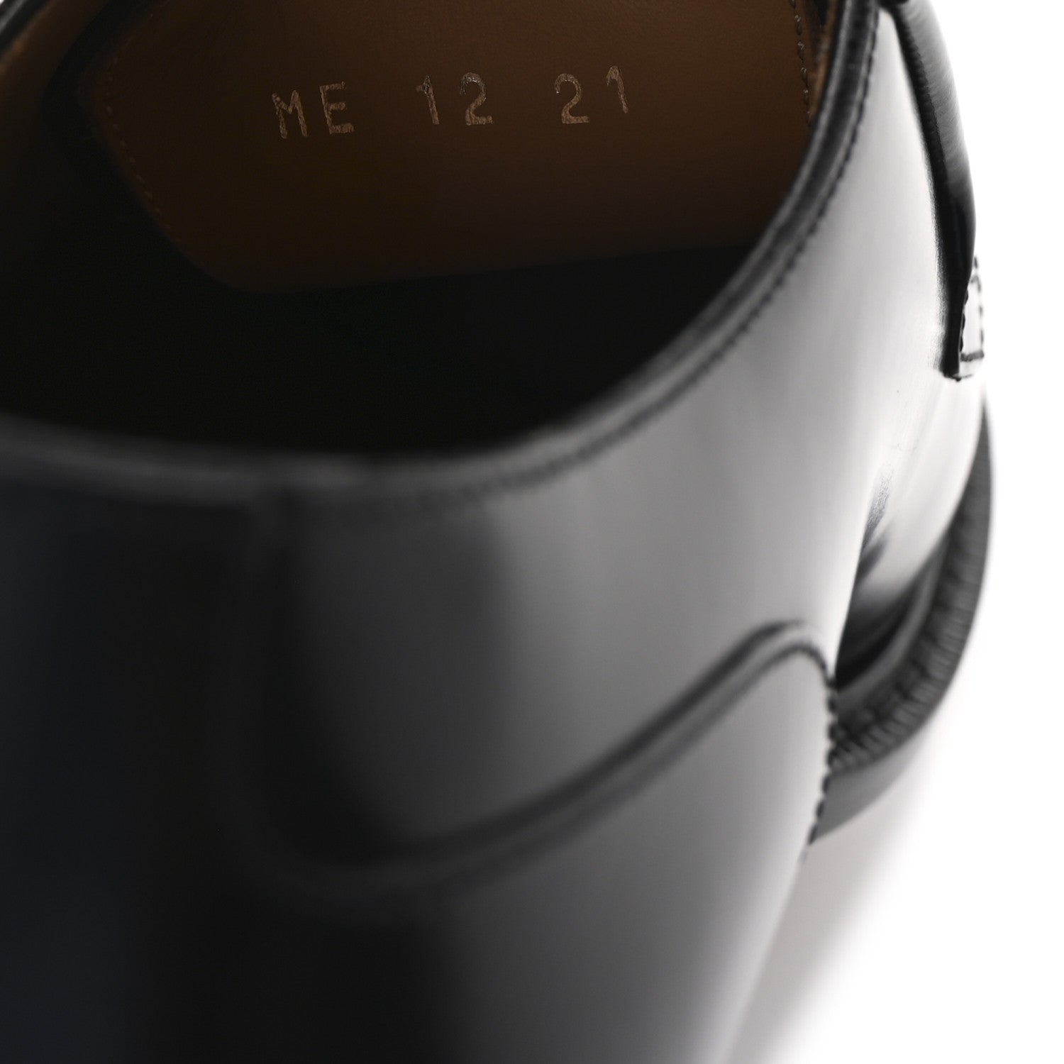 Christian Dior Calfskin Mens Derby Shoes 42 Black 9 of 9