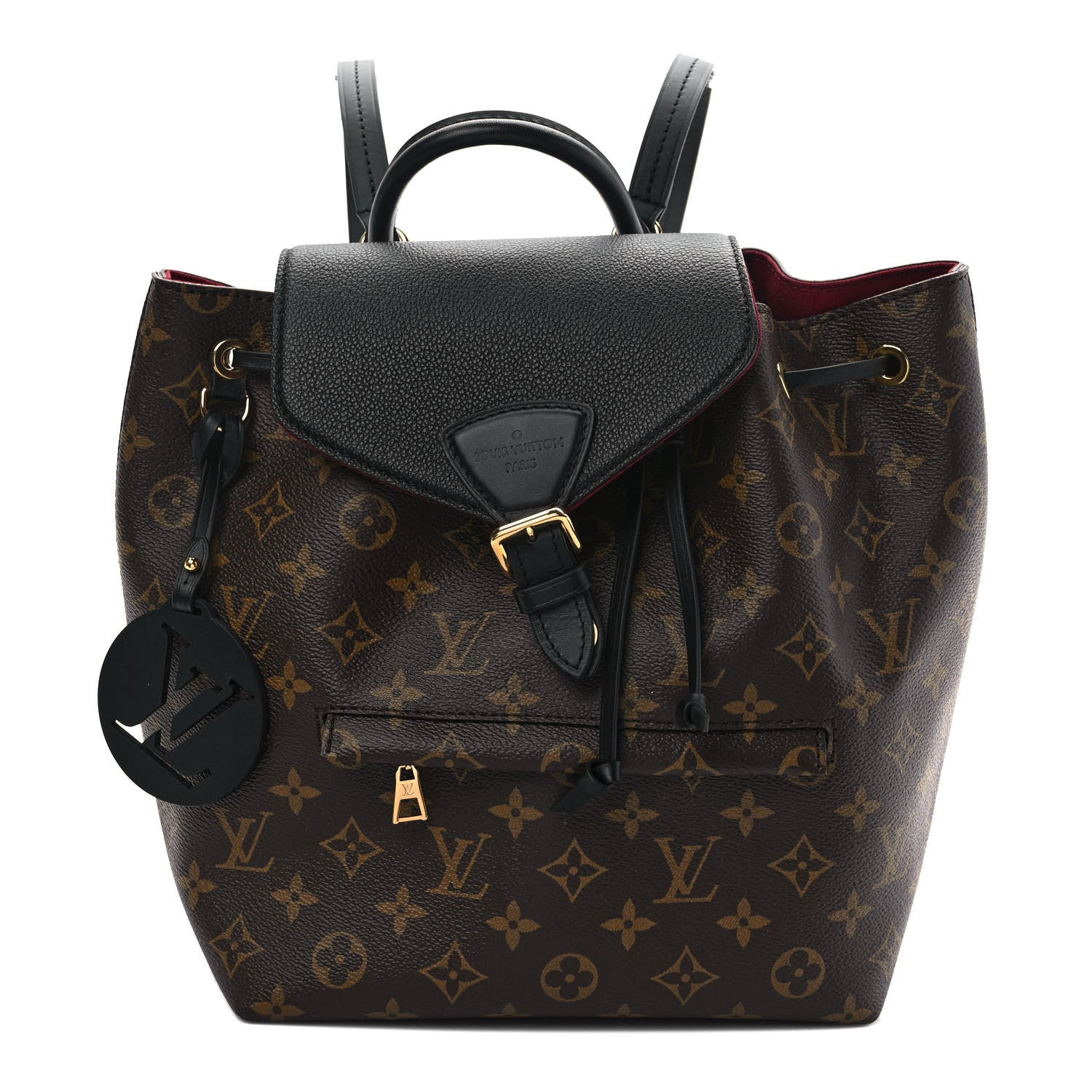 Louis Vuitton Monogram Montsouris PM Black 1 of 10