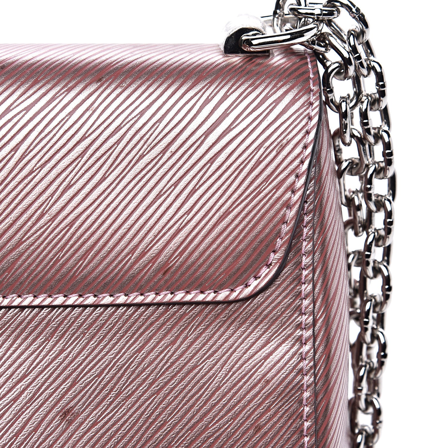 Louis Vuitton Epi Scarabeo Twist Shoulder Bag PM Rose Gold 10 of 13