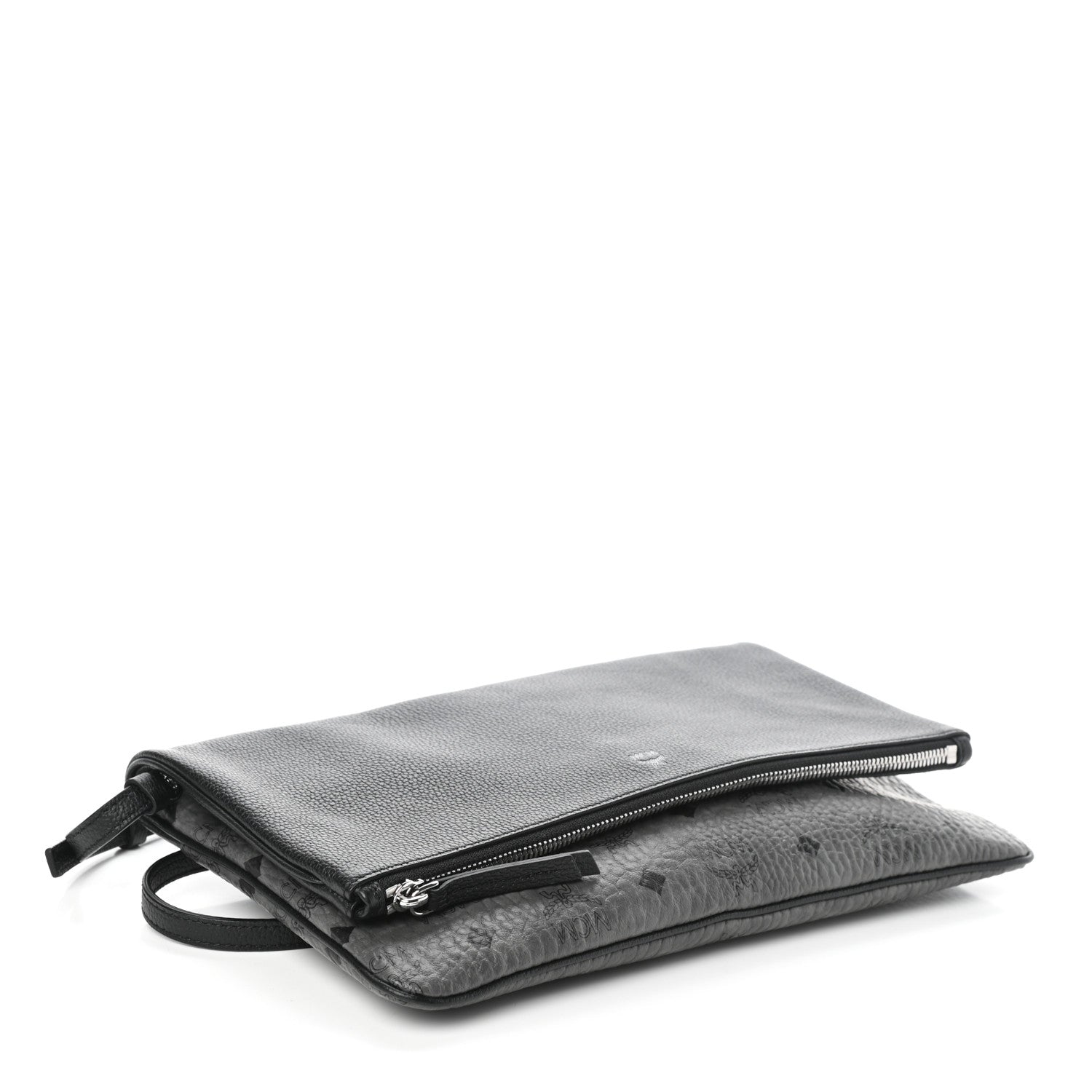 MCM Visetos Corina Crossbody Bag Black 4 of 9