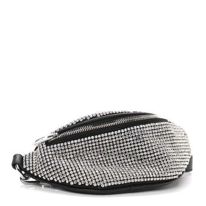 Alexander Wang Rhinestone Mesh Mini Attica Belt Bag Black 5 of 11