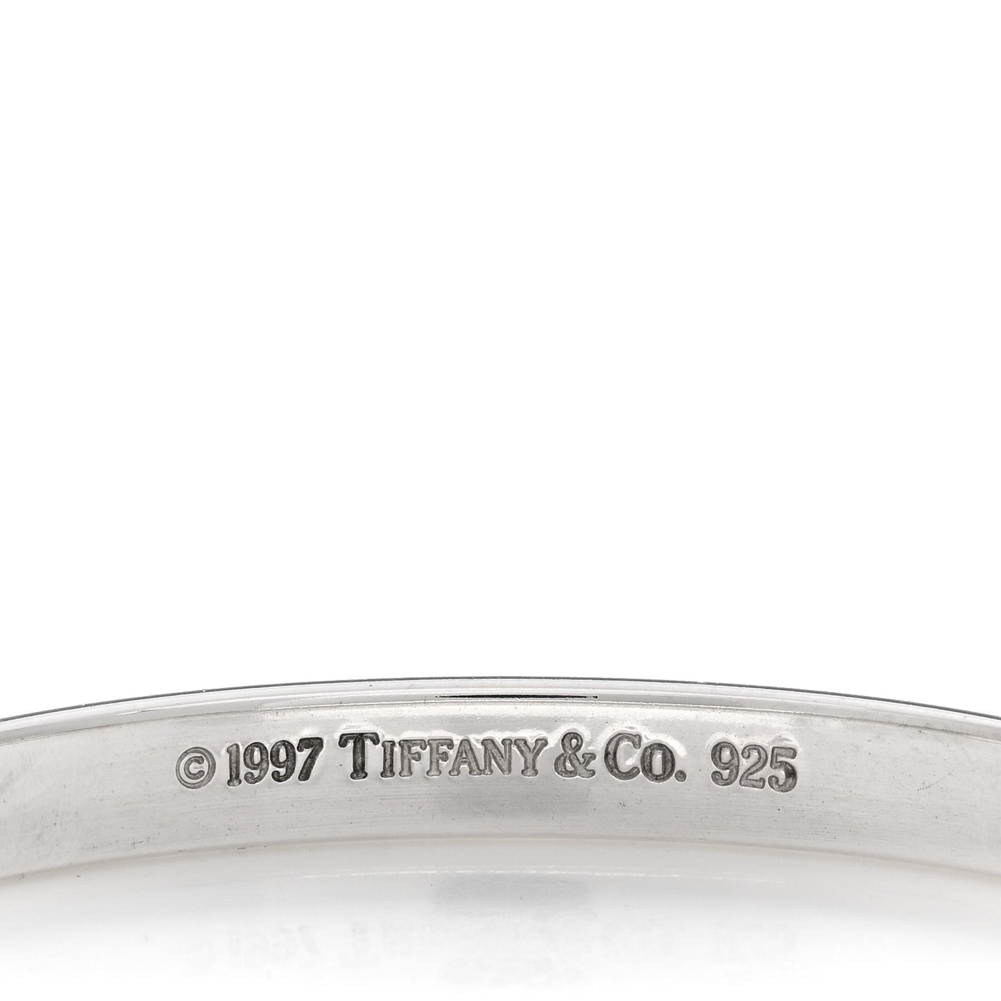 Sterling Silver Narrow 1837 Bangle Bracelet