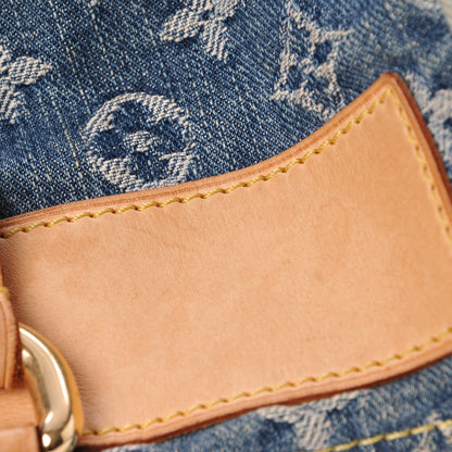 Louis Vuitton Monogram Denim Neo Speedy Blue 10 of 15