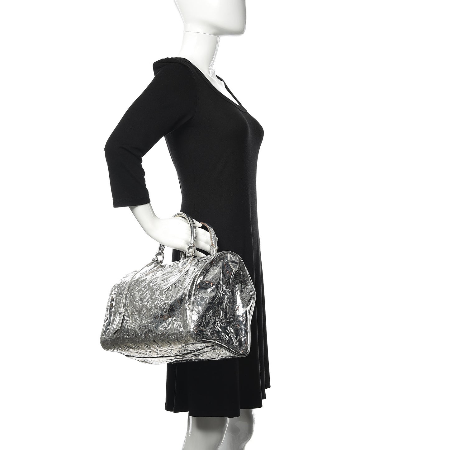 Monogram Miroir Speedy 30 Silver