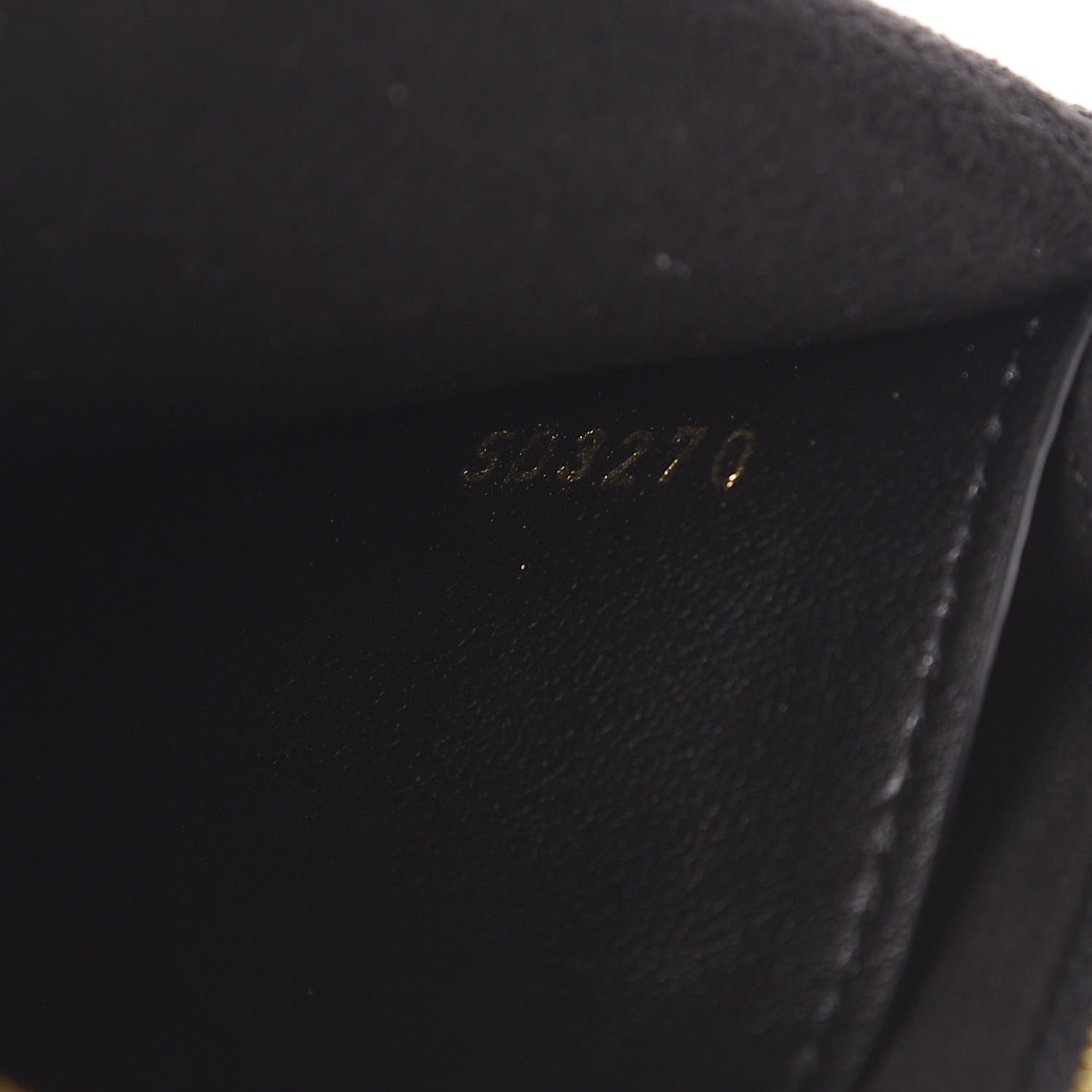 Louis Vuitton Empreinte Vavin Chain Wallet Black 8 of 9