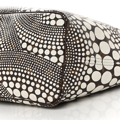 Louis Vuitton Monogram Kusama Waves Neverfull MM White 10 of 20