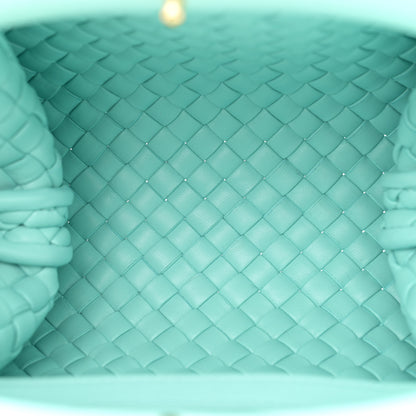 Bottega Veneta Nappa Intreccio Mini Padded Handle Bag Celadon 5 of 11