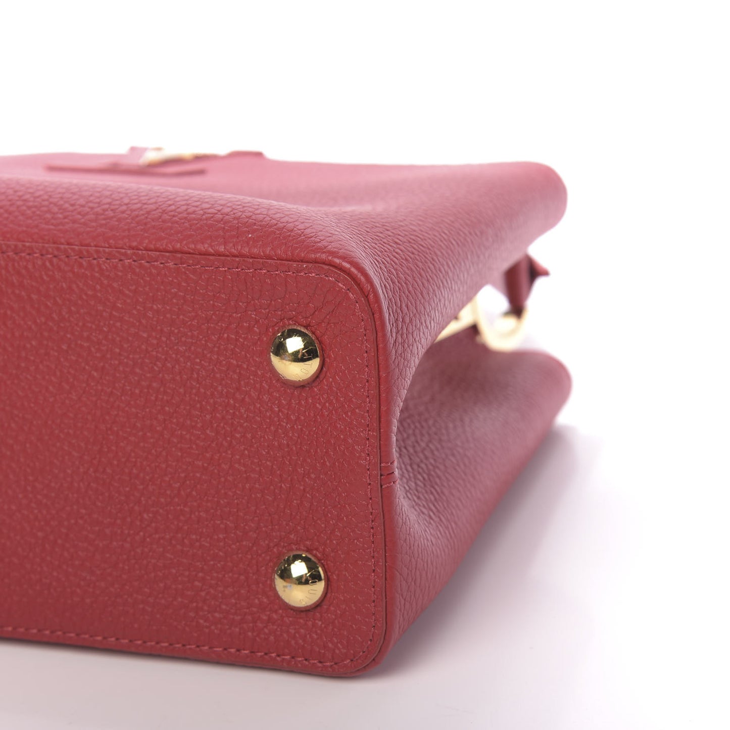 Taurillon Capucines PM Scarlet