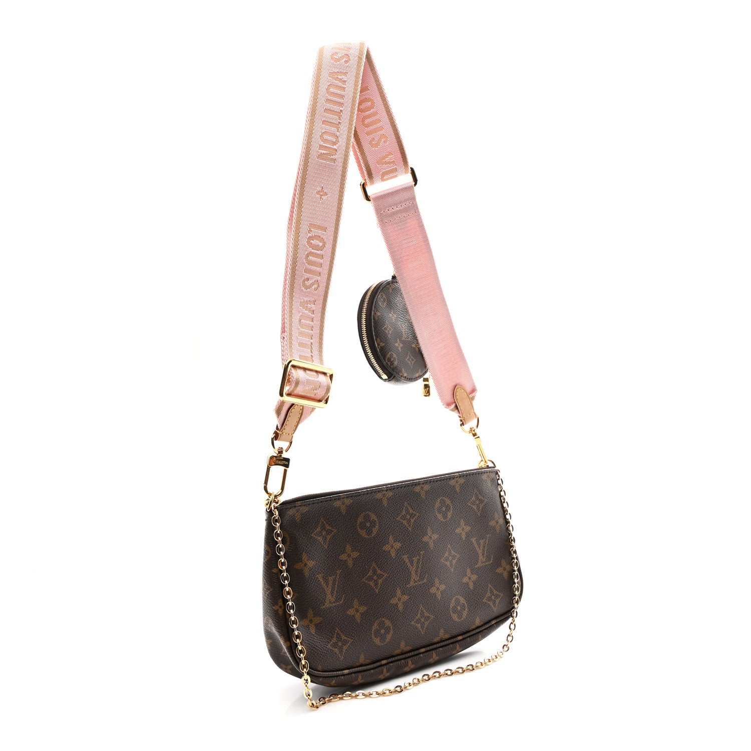 Louis Vuitton Monogram Multi Pochette Accessories Rose Clair 3 of 13