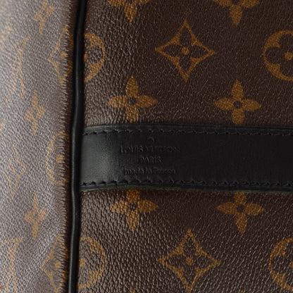 Louis Vuitton Monogram Macassar Keepall Bandouliere 55 5 of 7