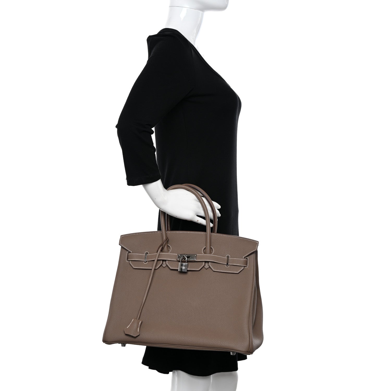 Hermes Togo Birkin 35 Etoupe 2 of 15