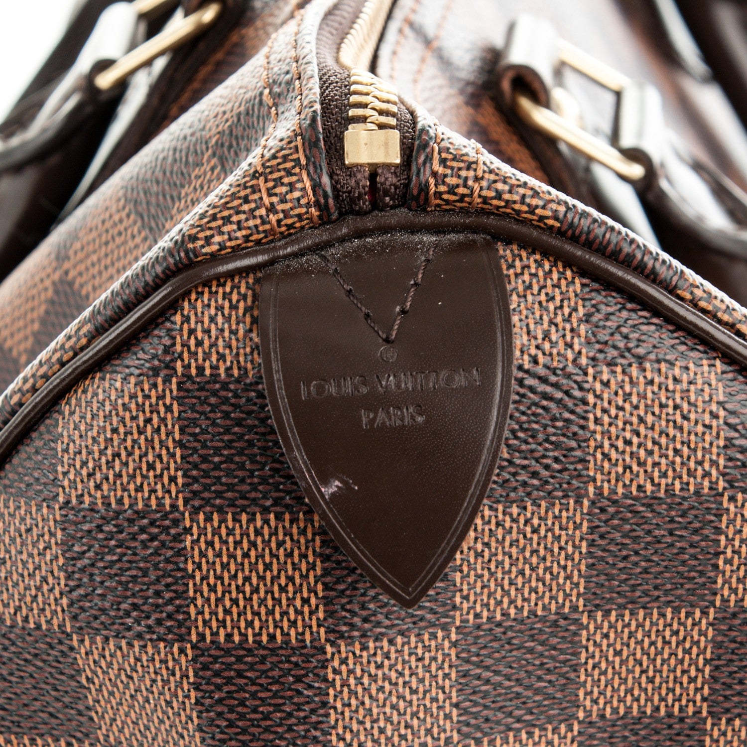 Louis Vuitton Damier Ebene Speedy 30 6 of 7