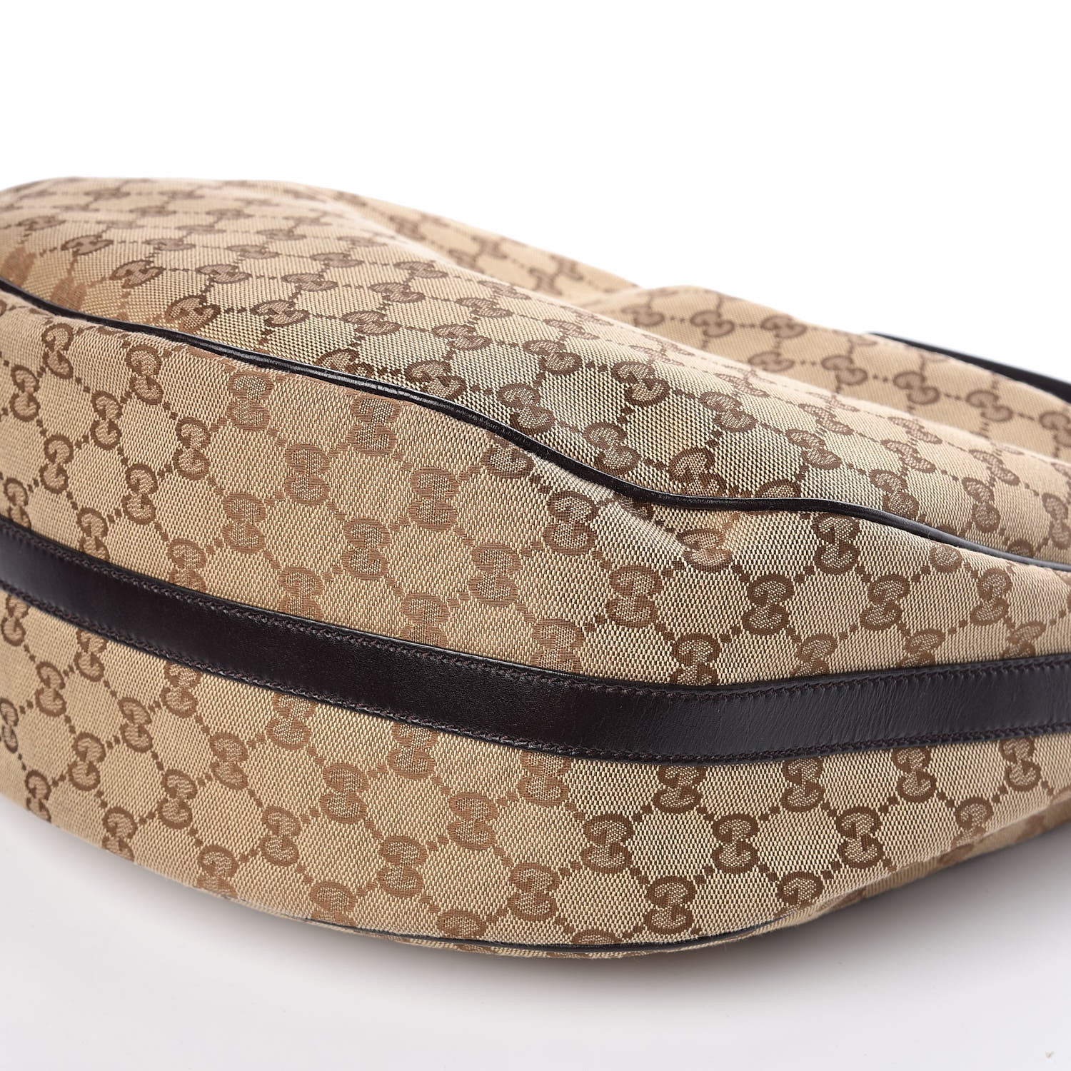 Gucci Monogram Large GG Twins Hobo Dark Brown 2 of 9