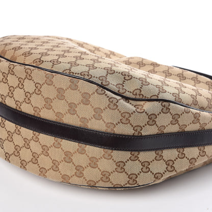 Gucci Monogram Large GG Twins Hobo Dark Brown 2 of 9