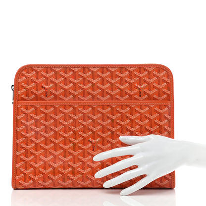 Goyard Goyardine Jouvence Toiletry Pouch Orange 2 of 8