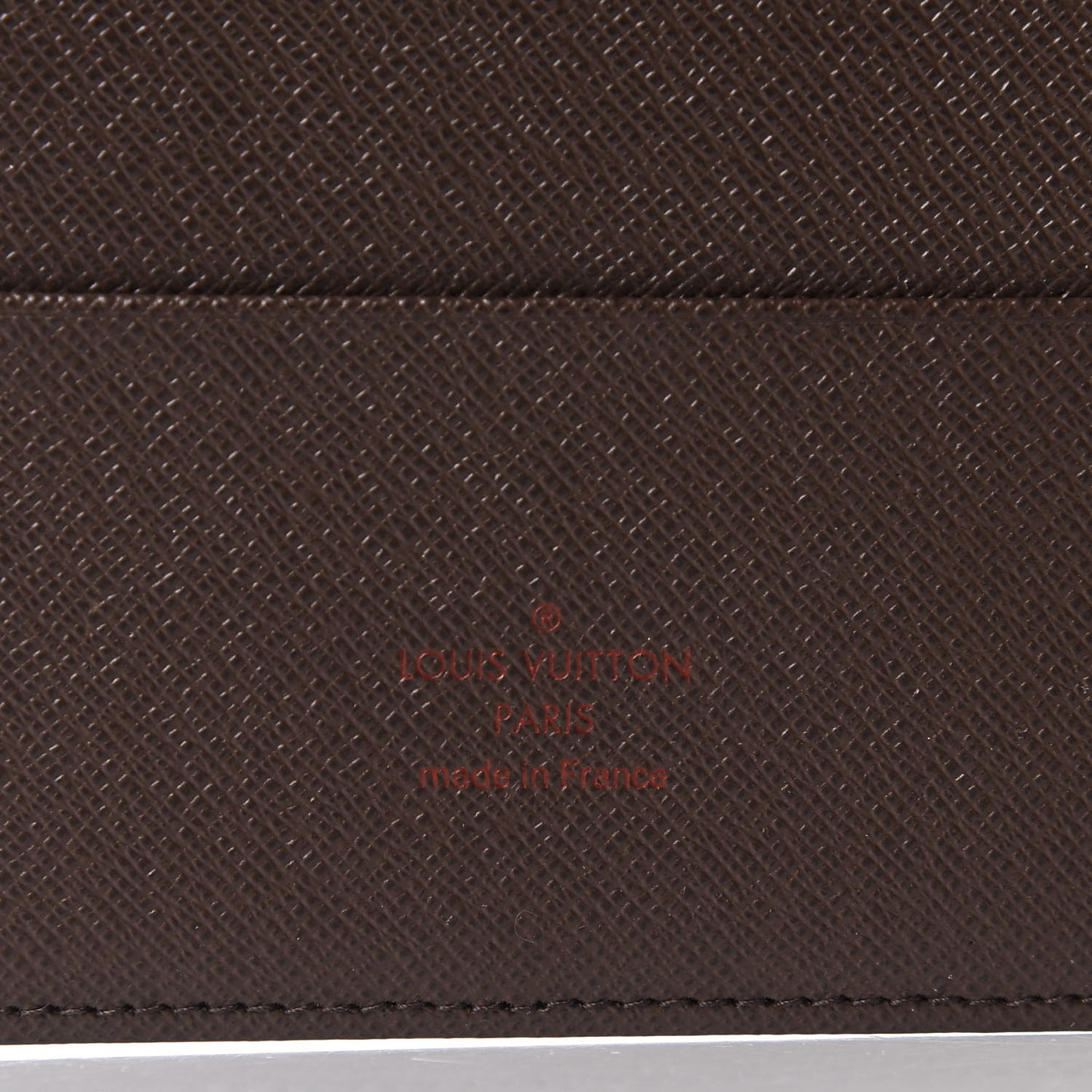 Damier Ebene Large Ring Agenda Cover
