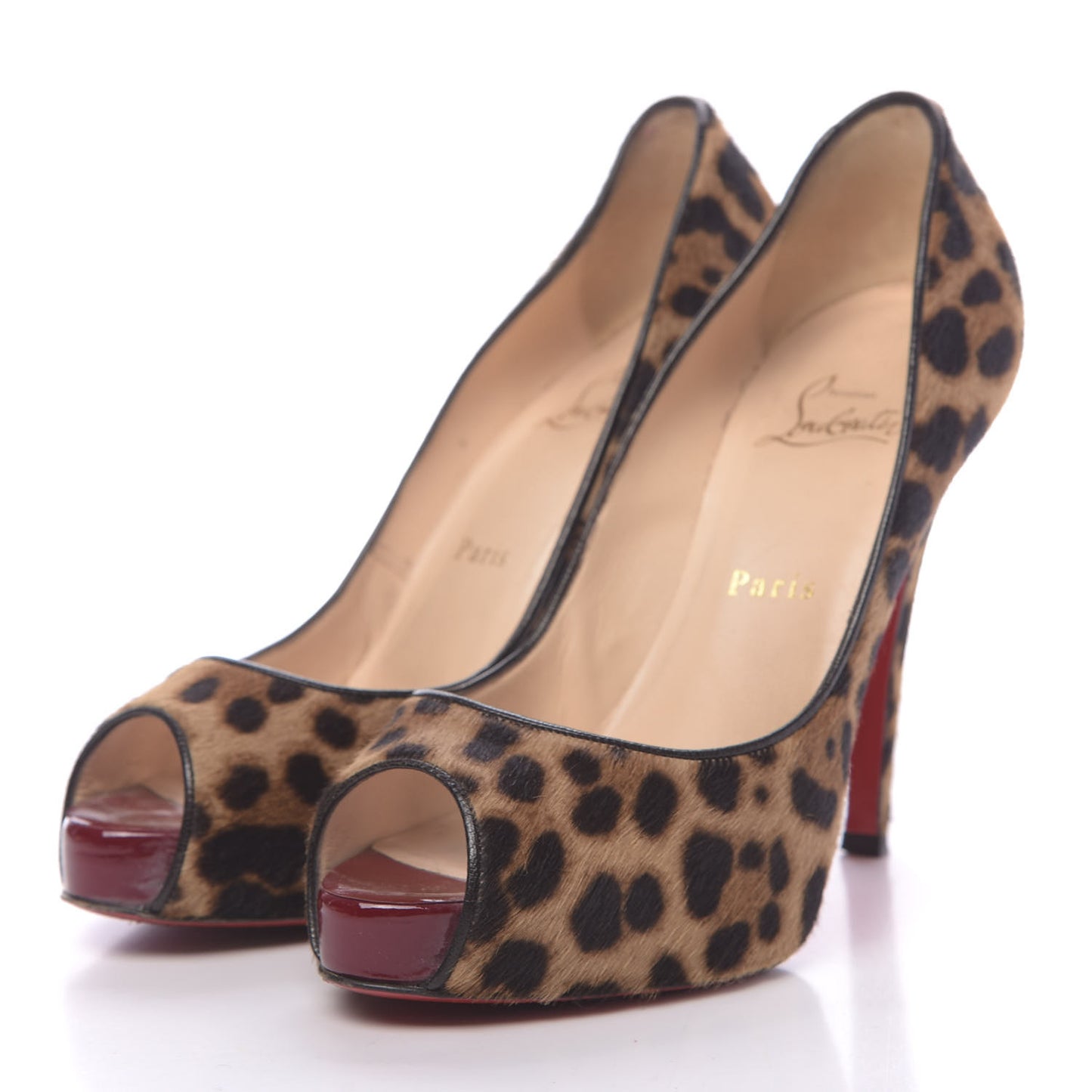 Calf Hair Leopard Very Prive 120 Pumps 37.5